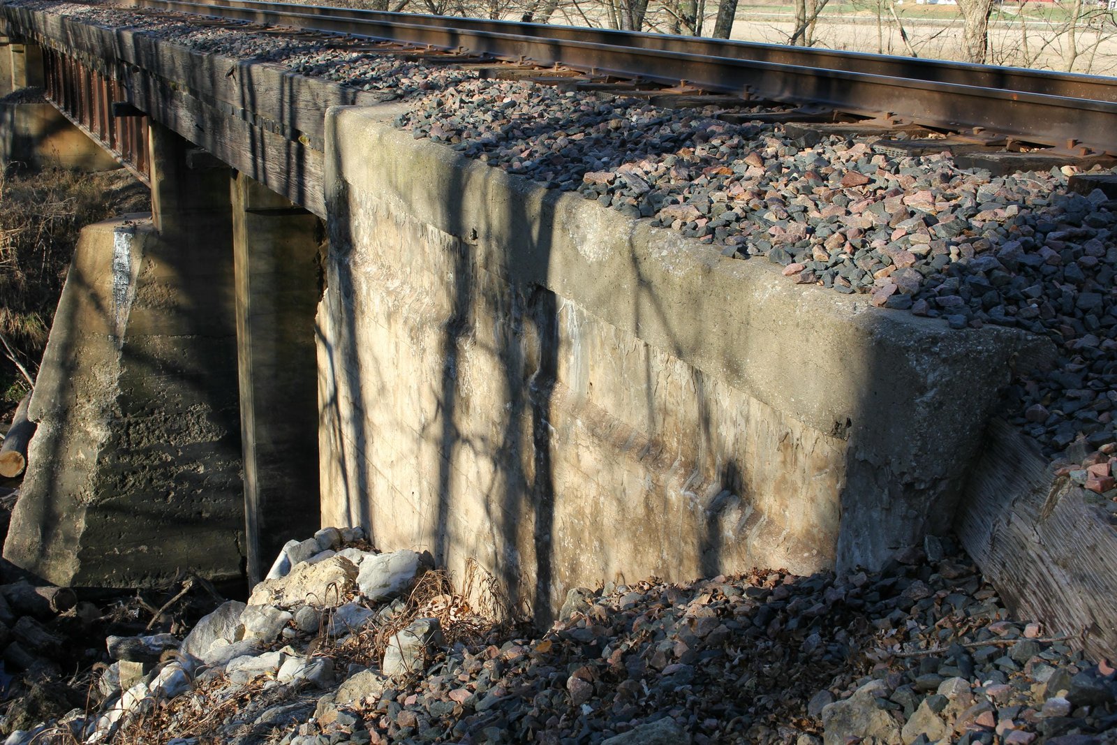 East abutment